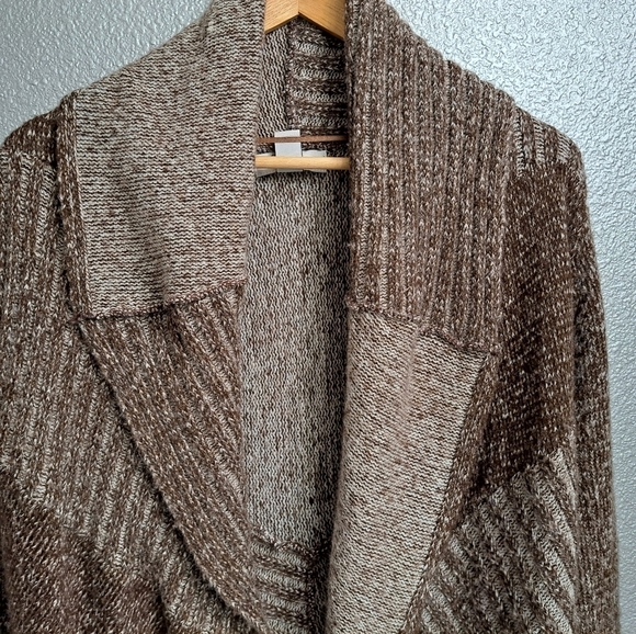 Style & Co. Wool Blend Open Knit Cardigan Size S - Picture 2 of 11